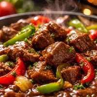 Crock Pot Beef and Peppers