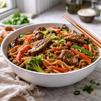 Crock Pot Beef Chow Mein