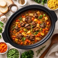 Crock Pot Beef Soup