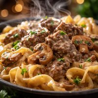 Crock Pot Beef Stroganoff