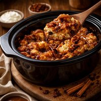 Crock Pot Bread Pudding