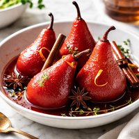 Crock Pot Brilliant Red Pears