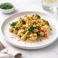 Crock Pot California Vegetable Cheese Bake
