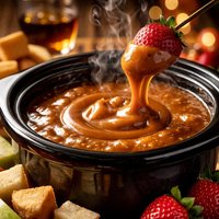 Crock Pot Caramel Rum Fondue