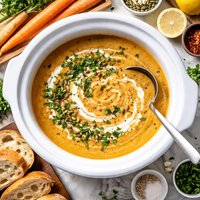 Crock Pot Carrot and Parsnip Soup