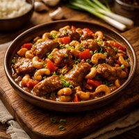 Crock Pot Cashew Pork