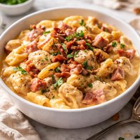 Crock Pot Cheesy Chicken Ham So Good