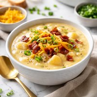 Crock Pot Cheesy Potato Soup