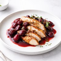 Crock Pot Chicken and Cherries Jubilee
