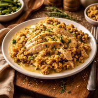 Crock Pot Chicken and Stuffing Dinner