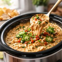 Crock Pot Chicken Cheese Dip