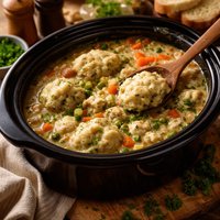 Crock Pot Chicken Dumplings