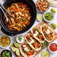 Crock Pot Chicken Fajitas