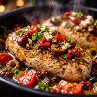 Crock Pot Chicken Mediterranean