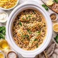 Crock Pot Chicken Parisienne