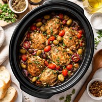 Crock Pot Chicken Provencal