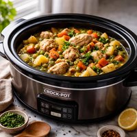 Crock Pot Chicken Vegetable Easy Clean Up