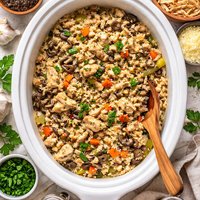 Crock Pot Chicken Wild Rice Casserole
