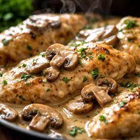 Crock Pot Chicken with Mushroom Gravy