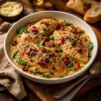 Crock Pot Chicken with Sun Dried Tomatoes