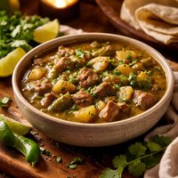 Crock Pot Chile Verde Stew Caldillo