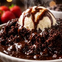 Crock Pot Chocolate Pudding Cake