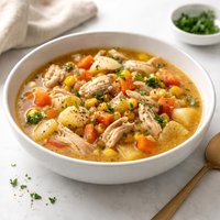 Crock Pot Chunky Chicken Soup