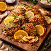 Crock Pot Citrus Ginger Chicken