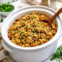 Crock Pot Cornbread Stuffing