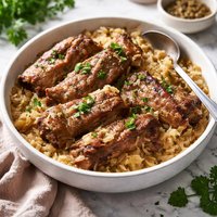 Crock Pot Country Ribs Sauerkraut