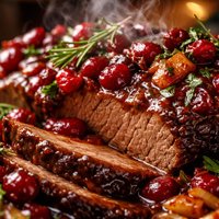 Crock Pot Cranberry Brisket