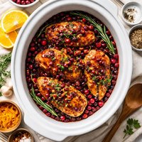 Crock Pot Cranberry Chicken Low Carb