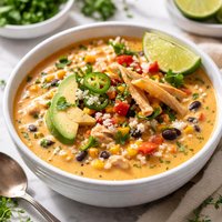 Crock Pot Creamy Enchilada Chowder
