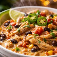 Crock Pot Creamy Southwest Chicken