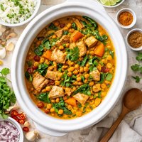 Crock Pot Curried Turkey
