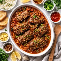 Crock Pot Deviled Short Ribs