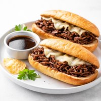 Crock Pot French Dip Sandwiches