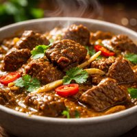 Crock Pot Ginger Beef Curry