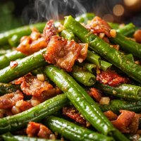 Crock Pot Green Beans Bacon