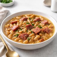 Crock Pot Ham and Beans