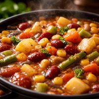 Crock Pot Hearty Hobo Soup Vegetarian