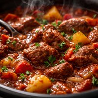 Crock Pot Hungarian Beef Goulash