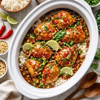 Crock Pot Indonesian Chicken