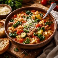 Crock Pot Italian Vegetable Soup