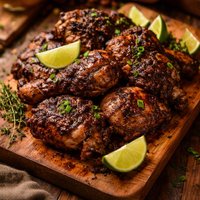 Crock Pot Jerk Chicken