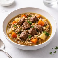 Crock Pot Lamb and Barley Stew