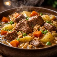 Crock Pot Lamb Stew with Barley