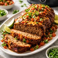 Crock Pot Mexican Meatloaf