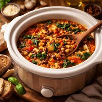 Crock Pot Minestrone
