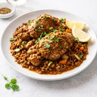 Crock Pot Moroccan Chicken and Lentils